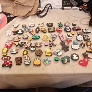 65+ pcs Random Shoe Charms FOR Croc Shoe RANDOM!